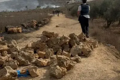 صورة توضيحية – مستوطنون يهاجمون وفداً دبلوماسياً أوروبياً قرب رام الله.. وساعر يلوم غياب التنسيق مع الجيش