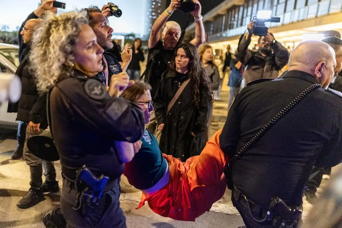 تظاهرات في تل أبيب